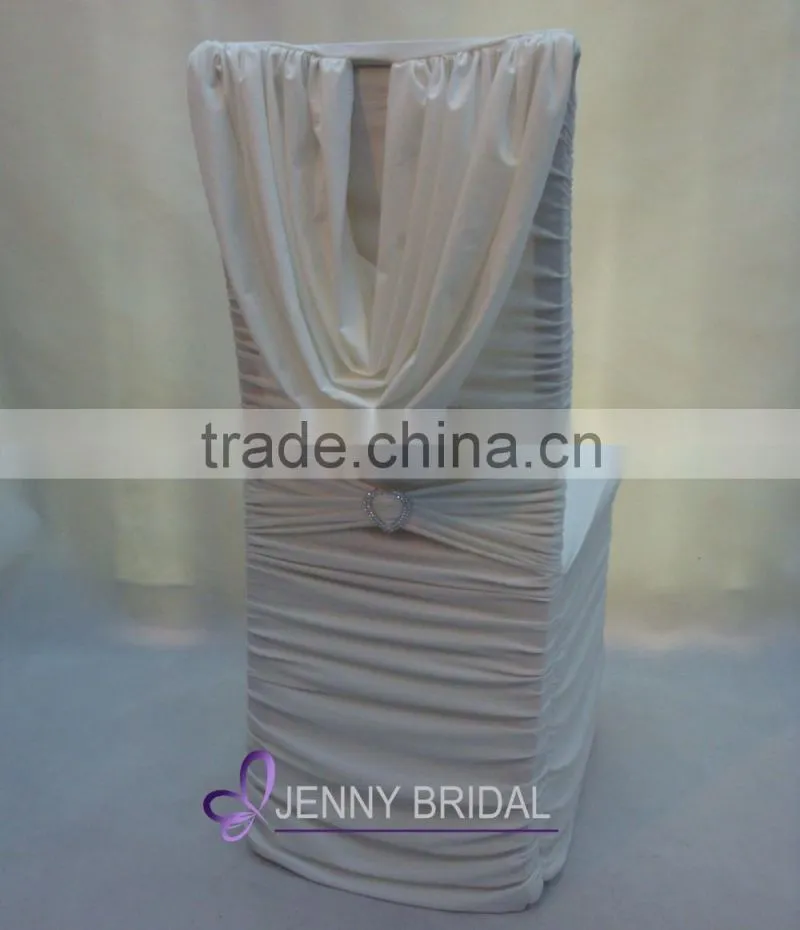 C053 light pruple elegant cheap spandex chair cover for weeding