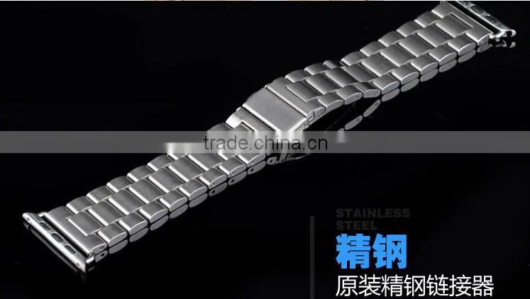 link bracelet Stainless Steel For Apple Watch band Strap 38mm 42mm