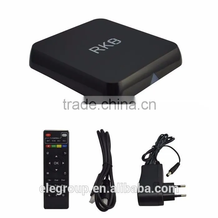 RK8 Android 5.1 TV BOX RK3368 64bits Octa core 2GB/8GB BT 4.0 2.4G/5.8G Dual Wifi AP6330 4K KODI Full Loaded