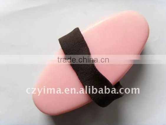 large horse body brush with nylon strap