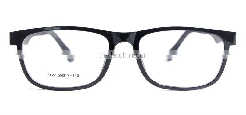 Big Full Rim TR90 UV400 Vision Sunglasses and Clip On Polarized Sunglasses For Adult