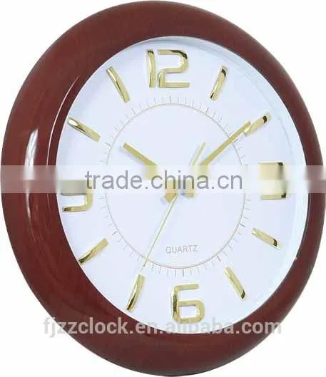 Plastic Material Wooden Color world clock gift