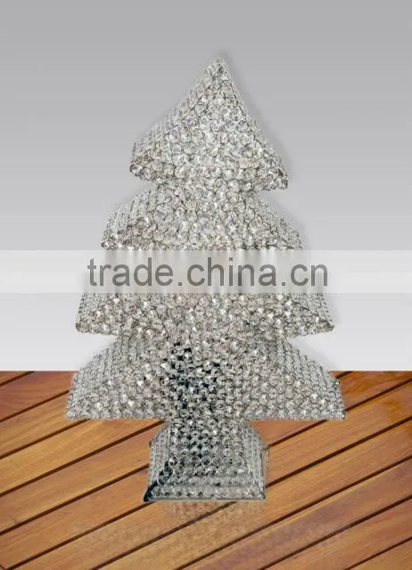 Crystal Pisa Tower Table Lamp