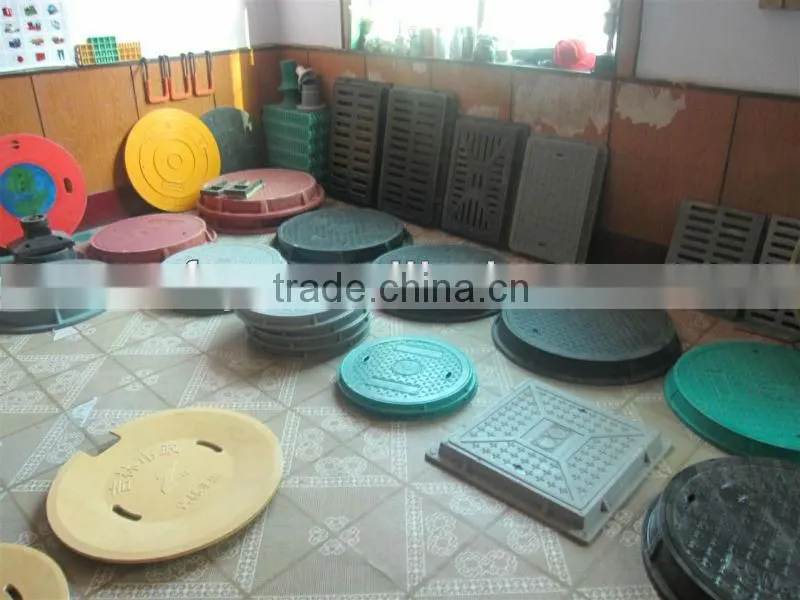 High quality FRP/SMC/BMC Manhole cover for drain, rain and cable protection