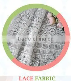 Regular design voile lace fabric Nigerian chemical lace