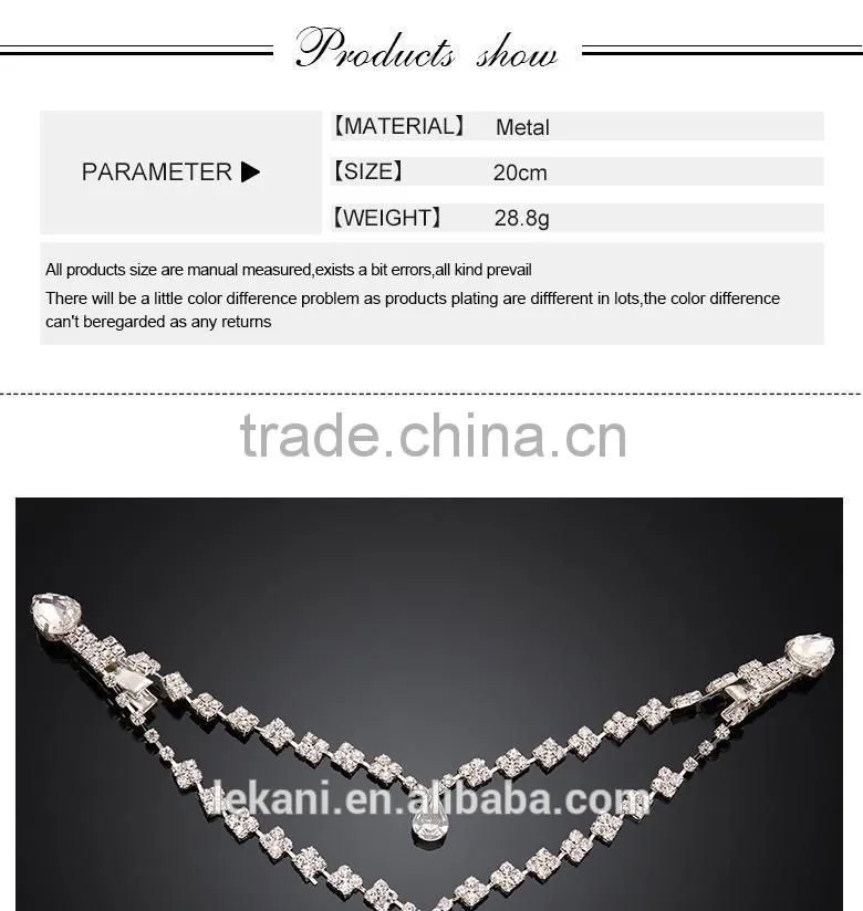 Wholesale Elegant Gemstones Crystal Chinese Hair Accessories
