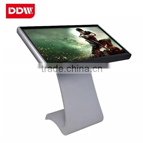 Customized indoor Panel All In One Advertising Multi Touch Screen Kiosk PC Digital Signage