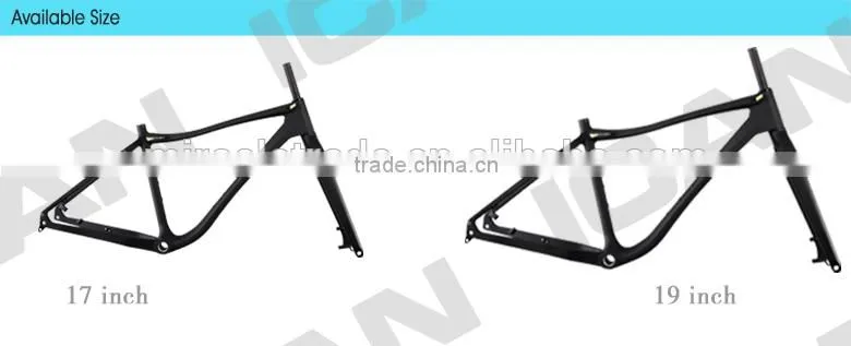 26ER carbon bike Toray T700 full carbon fat bike ICAN Bikes SN03- 11.7KG