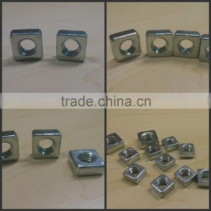 M8 steel square thin nut ( DIN562)