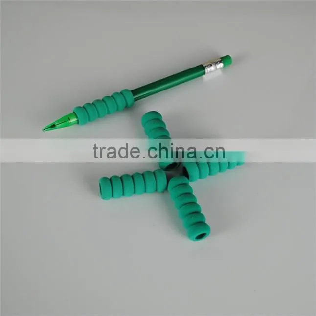 beautiful rubber foam comfortable pencil grip for children