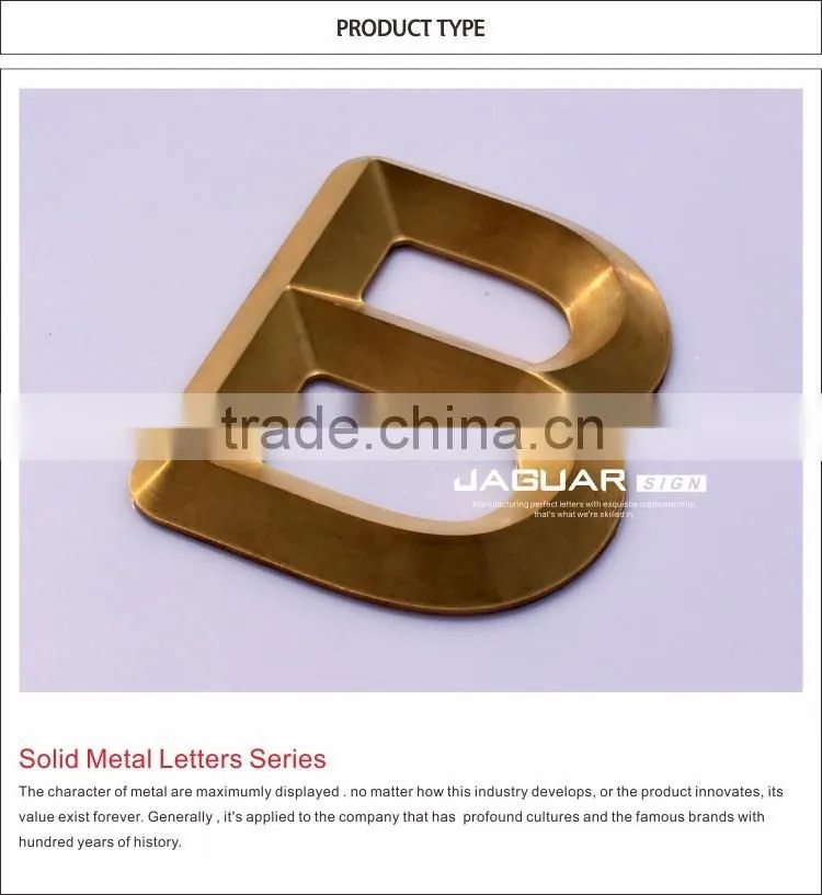 floor decorative metal numbering metal alphabet letters