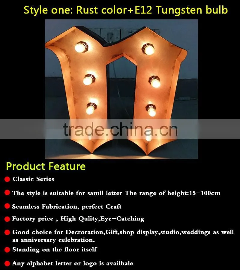 love bulb sign