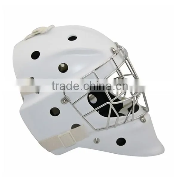2016 innoviated ABS PE foam Field Hockey ice hockey Goalie Helmet with Good Merchantable Quality