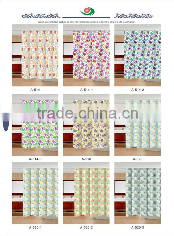 100% Pvc Hot Selling New Design Vinyl Curtain