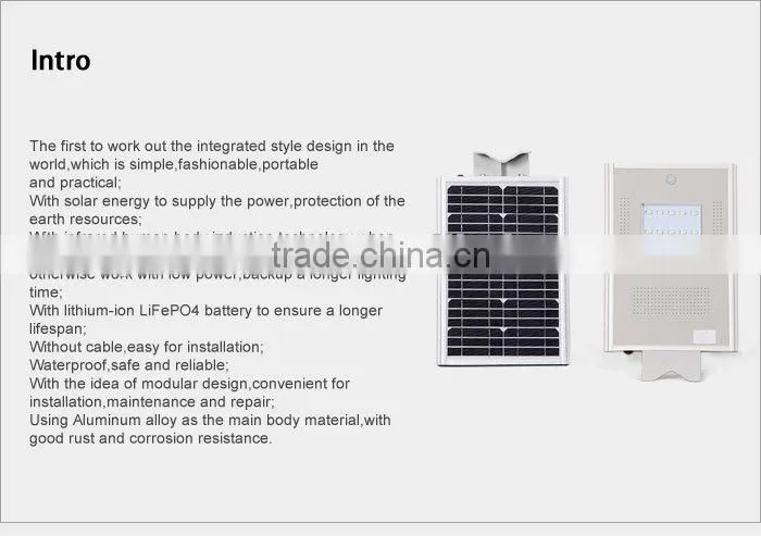 GH-SRL 008 Monocrystalline 8W/10W/12W solar outdoor playground lighting