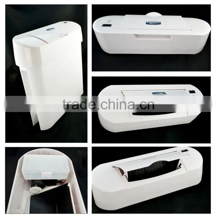 outdoor plastic sensor trash bin