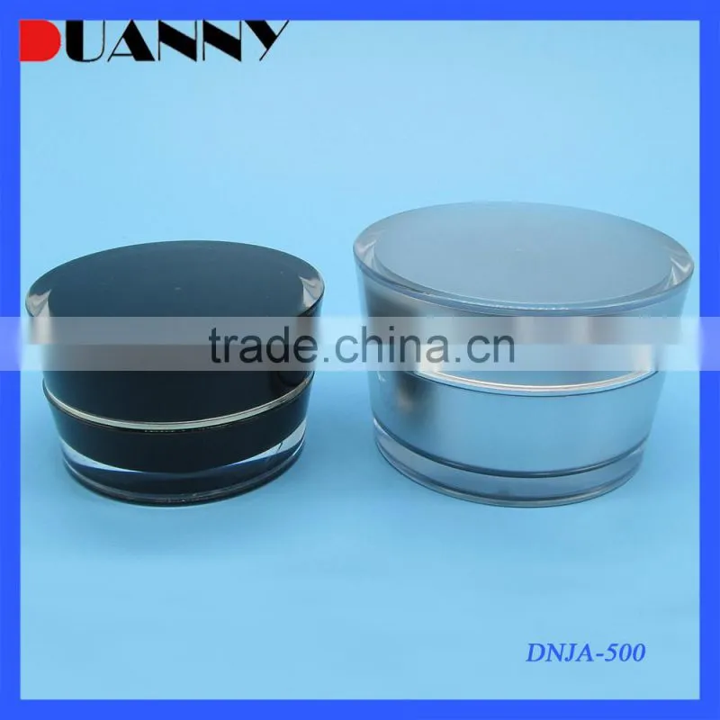 Empty Cone Shape Acrylic Jar with Lid Any Color Customized for Cream and Skin Care