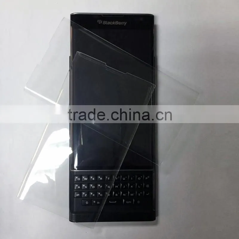 Ainy 2016 new premium 3d curved tempered glass screen protector for blackberry priv