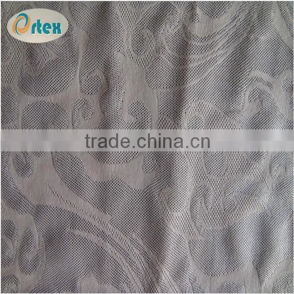nylon spandex jacquard knitting fabric for women