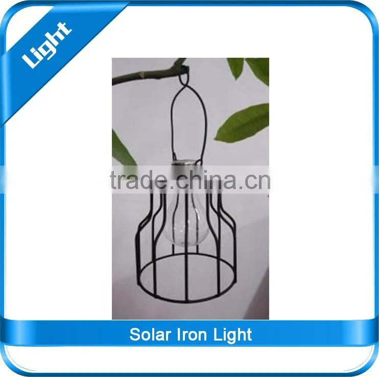 Outdoor Solar Iron Light for garden and park