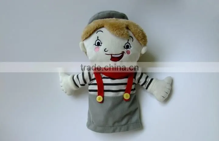High qualtity plush doll soft puppet mingencustom factory china