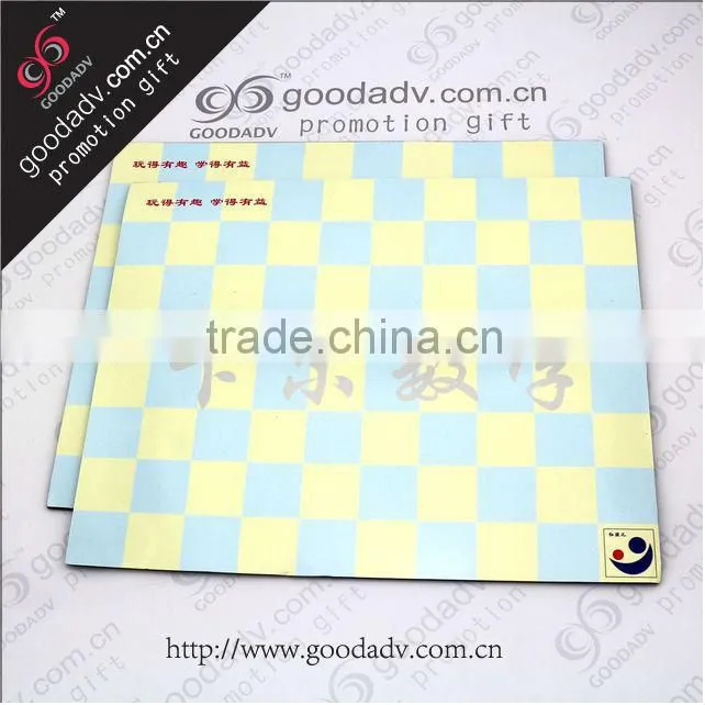 Eco pp material customized printing placemat wholesale round cheap placemat