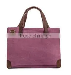 fashion style waterproof canvas women handbags tote bags