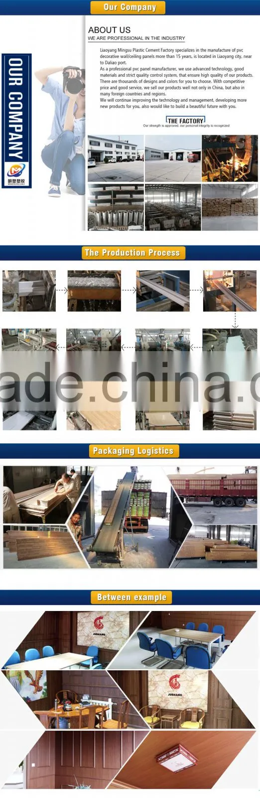 Ghana Plastic T&G PVC Ceiling Panel Popular design from china factory Yafa