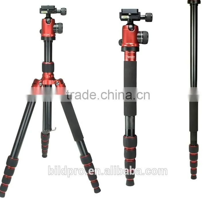 BILDPRO Portable Tripod Camera Stand Photographic Spare Parts Digital Accessories