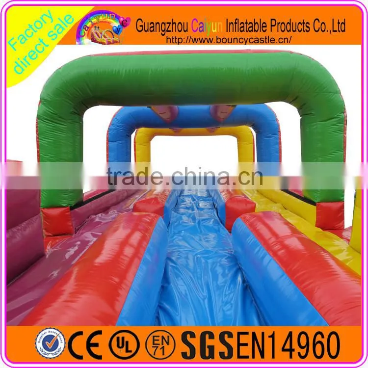 Best quality giant cheap colorful slide/inflatable water slides for sale