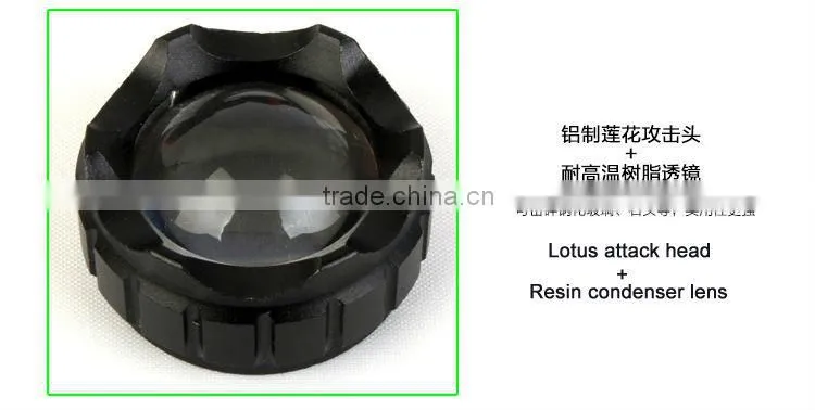 Goread GR01 High bright rechargeable zoom head lamp 4 colors R2 LED head torch