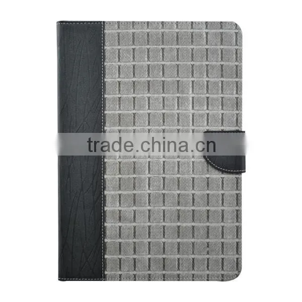 Customizable book case for ipad 6, Best PU + fabric case for ipad 6