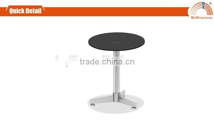 ET-51B glass steel design coffee table