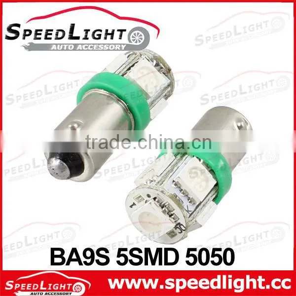 Factory Supply Super Brightness Car LED Light 5SMD 5050 BA9S LED Lamp