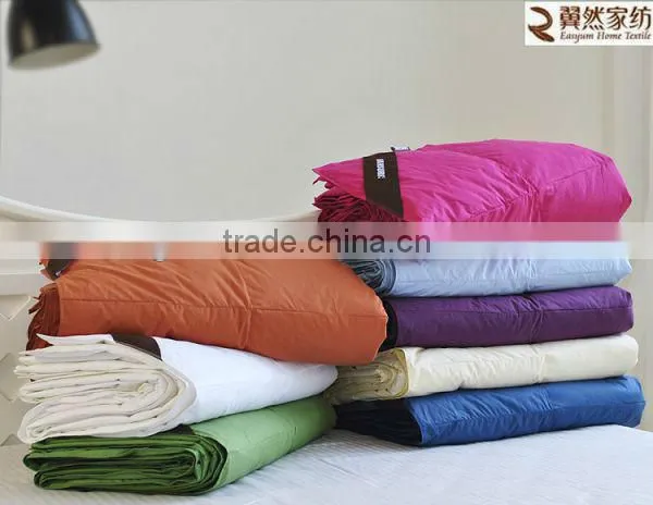 Colorful Cotton Shell Cheap Feather & Down Blanket
