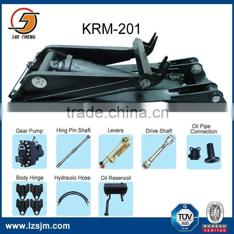 truck compressor spare parts KRM chinese famous manufacturer truck hoist cylinder