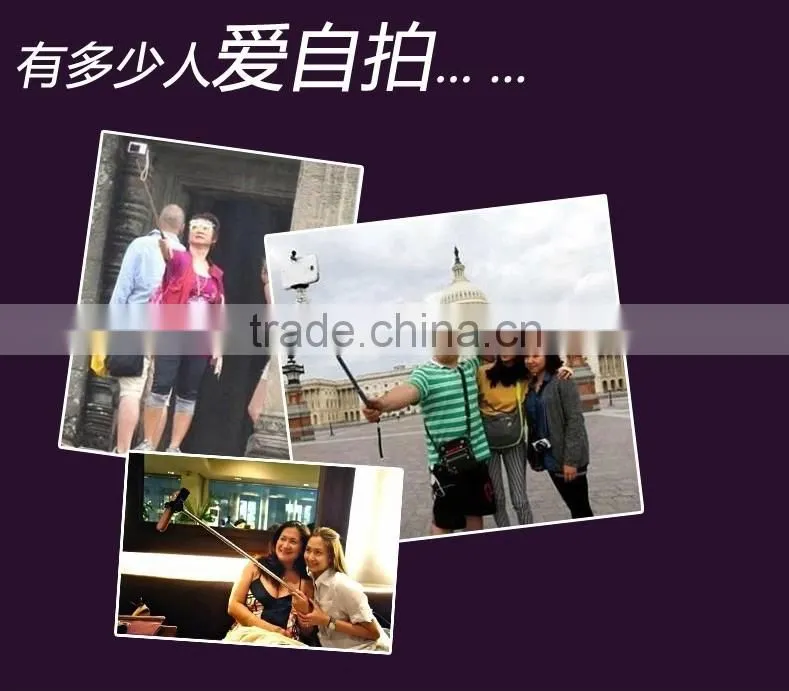 Universal Wired Selfie Stick for Smartphone and Digital camera