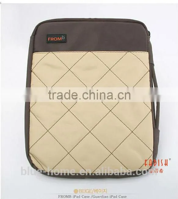 Hot new portable zipper document pouch Trip document file organizer bag with handle for ipad