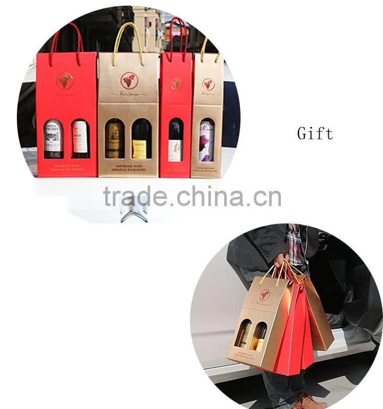 customer logo printed paperboard boxes for wine packaging box