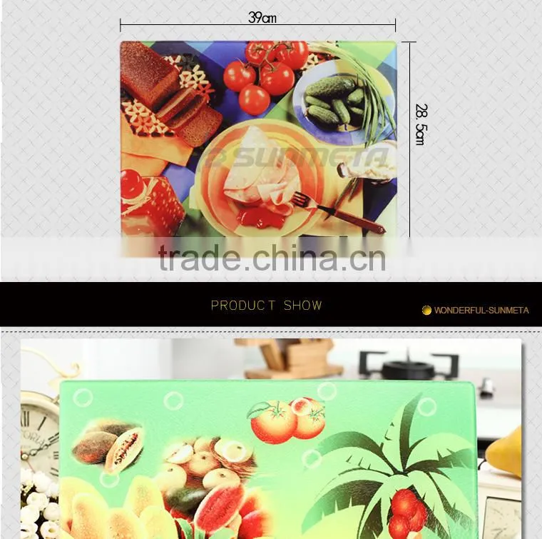 Sunmeta factory directly blank sublimation Large cutting board BL--18