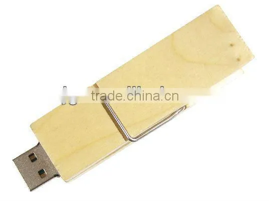 New&latest Design Wooden Peg USB Flash Drive