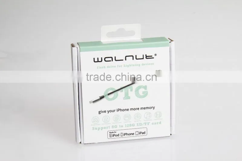 Walnut OTG Cloud 15cm round braided cable
