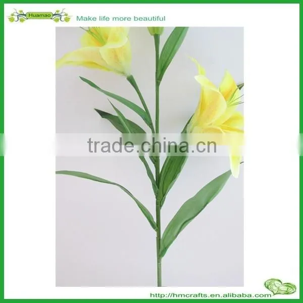 cheap decorative real touch lily artificial flower lily angel nail polish