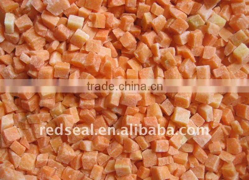 IQF carrot dices