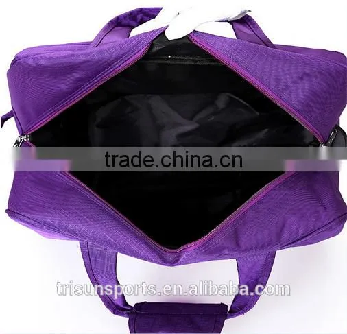 custom design outdoor sports travel rolling duffel bag