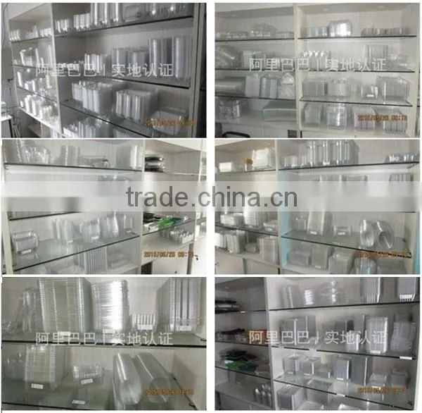 Competitive price blister clear clamshell packaging box