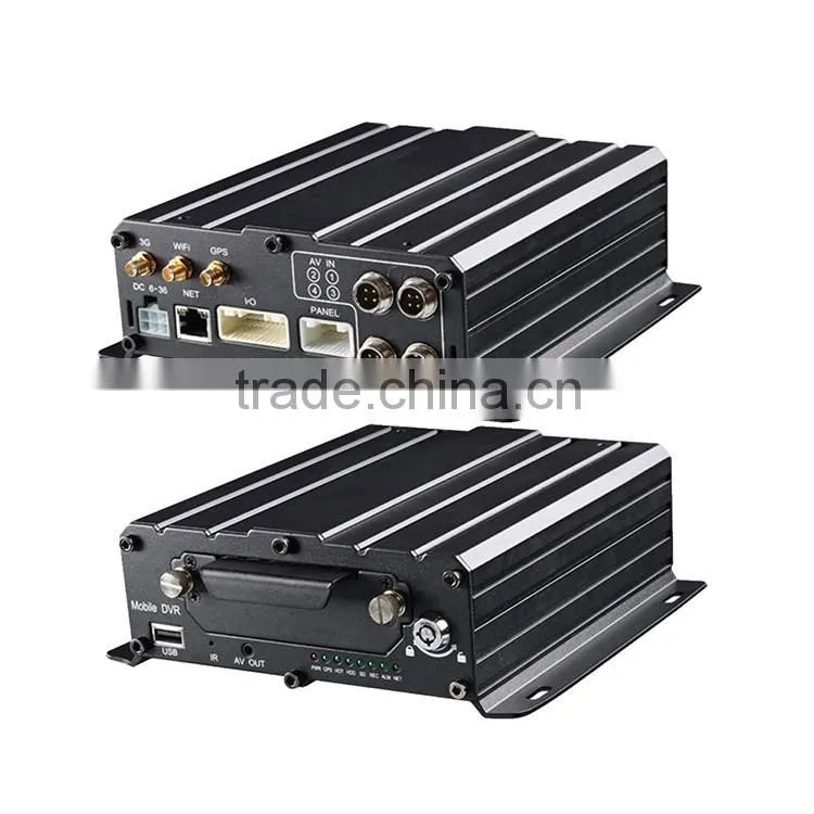 Economic 4ch AHD 720P Free CMS Software WIFI Hotspot Mobile DVR