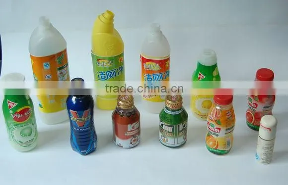 Custom plastic pvc sleeve shrink label
