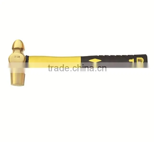 Brass ball pein hammers