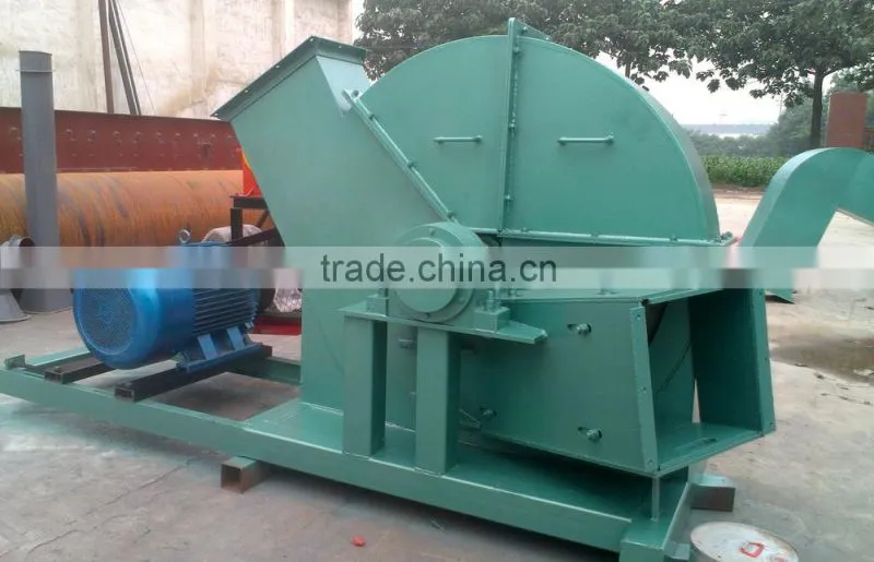 High Quality Wood Crusher Machine with Electric Motor or Diesel Engine